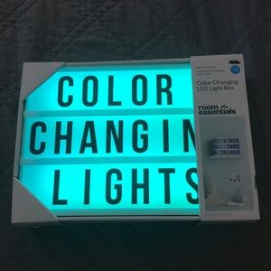 Color-Changing LED Light box